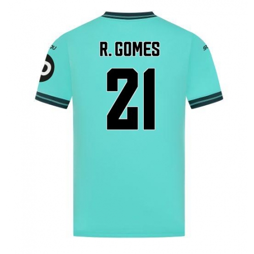 Billige Fotballdrakt Wolves Rodrigo Gomes #21 Replika Bortedrakt 2025-26 Kortermet Billige Fotballdrakt Wolves Rodrigo Gomes #21 Replika Bortedrakt 2025-26 Kortermet